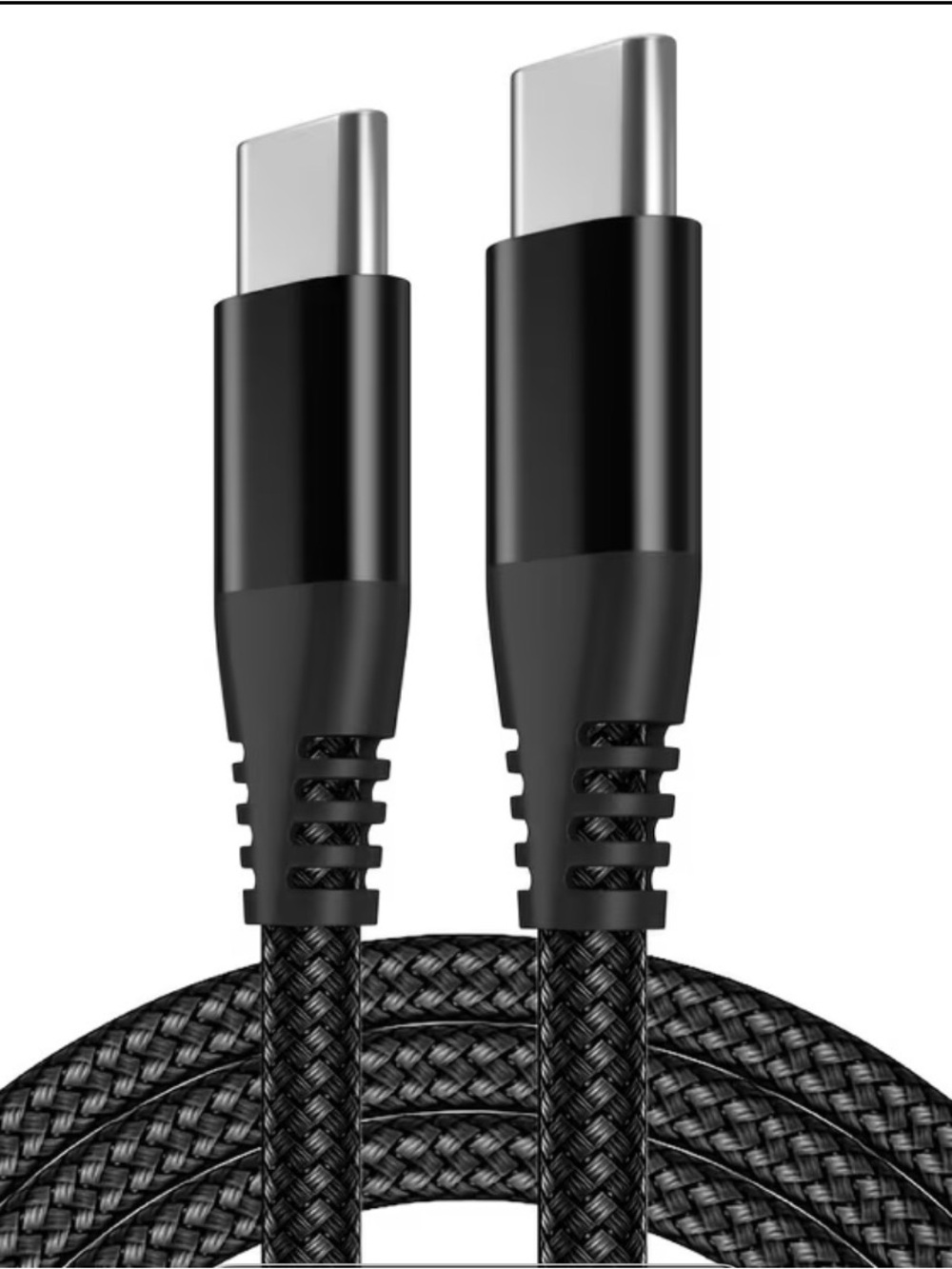 USB-C to USB-C Charging Cable Braided